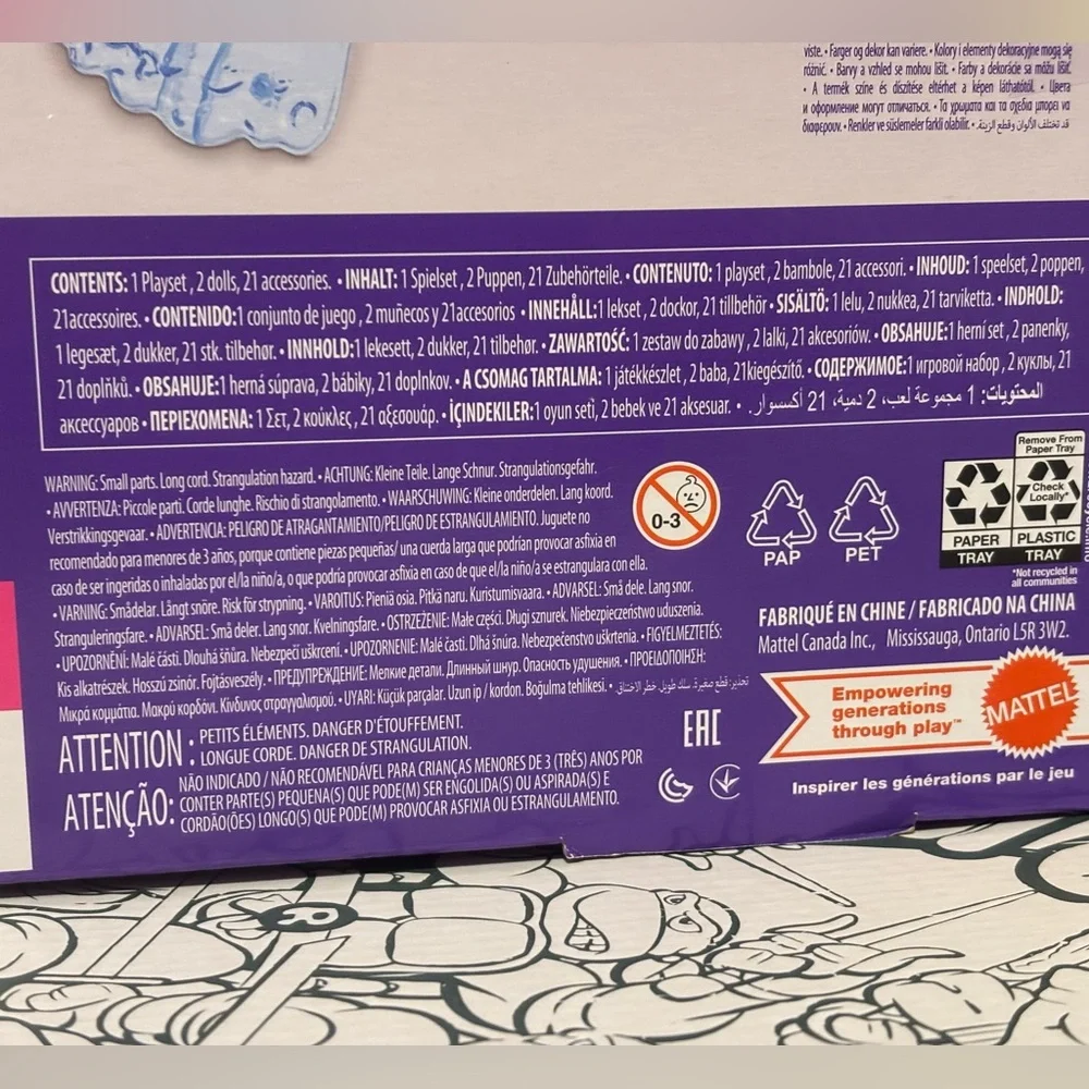 Pet Mobile Adventure Polly Pocket 21 Piece - Blue NEW! - Picture 7 of 10